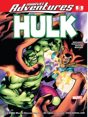 cover image of Marvel Adventures Hulk, Issue 5